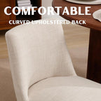RIVOVA Modern Dining Chairs Set of 6, Comfortable Dining Room Chairs - Image 4