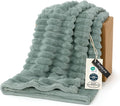 Bedsure Soft Twin Blanket for Bed Decor Gifts Sage Green 60"x80" | Birthday by Unknown