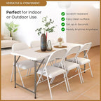 5.5 Feet ADJUSTABLE Foldable Table - Image 7