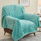 NEWCOSPLAY Fleece Clouds Cozy Twin Blanket - Image 9