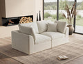 ohllob 78.9" Loveseat Sofa, Cloud Boneless Couches by Ohllob