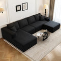 135.4" Cloud Modular Sectional Couch by Settab