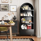 VEXPOR 73" Tall Arched Bookcase - Image 8