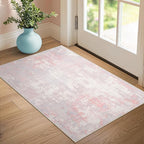 RELEANY Washable 3'x5' Abstract Area Rug - Image 3