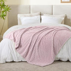 BEDELITE Lotus Pink Throw Blanket - Image 5