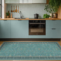 Boho 2x6 Non Slip Kitchen Rug Runner by HazoHaus