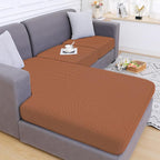 Smiry Waterproof Couch Cushion Covers, Stretch Jacquard Sectional Couch Covers - Image 5