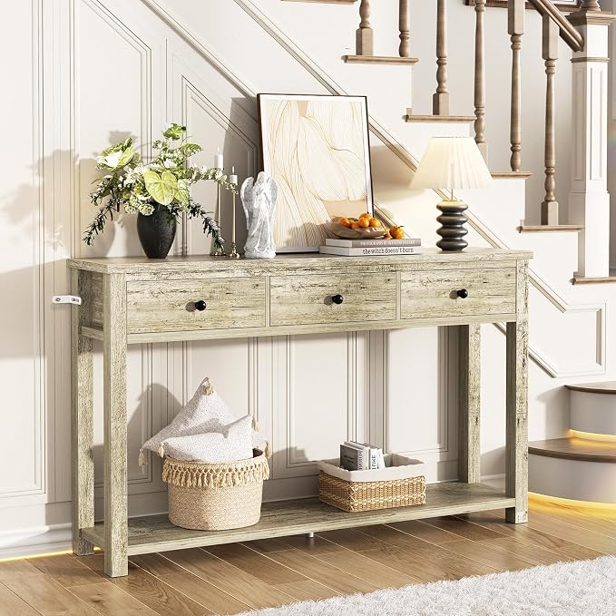 Homieasy Farmhouse Console Table - Image 6