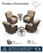 HILLGA 6-Piece Luxury Patio Furniture Set - Image 2