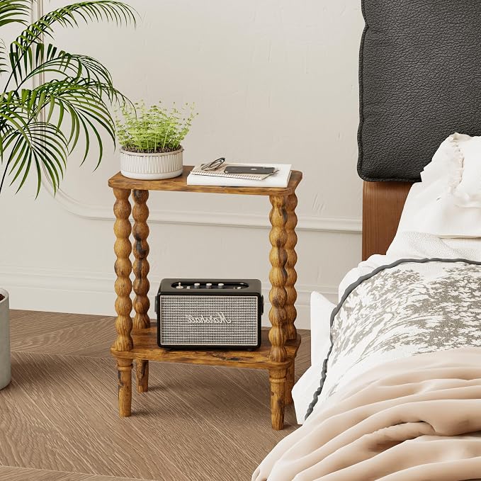Veegle Narrow Side Table, Small End Table - Image 5