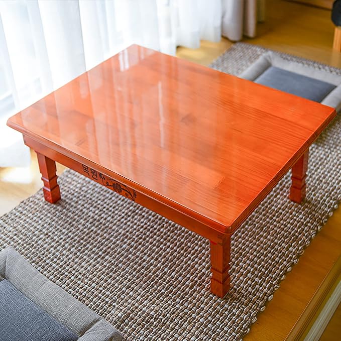 Computer Desk, Vanity Desk, Bedside Tables, Korean Solid Folding Low Table - Image 7