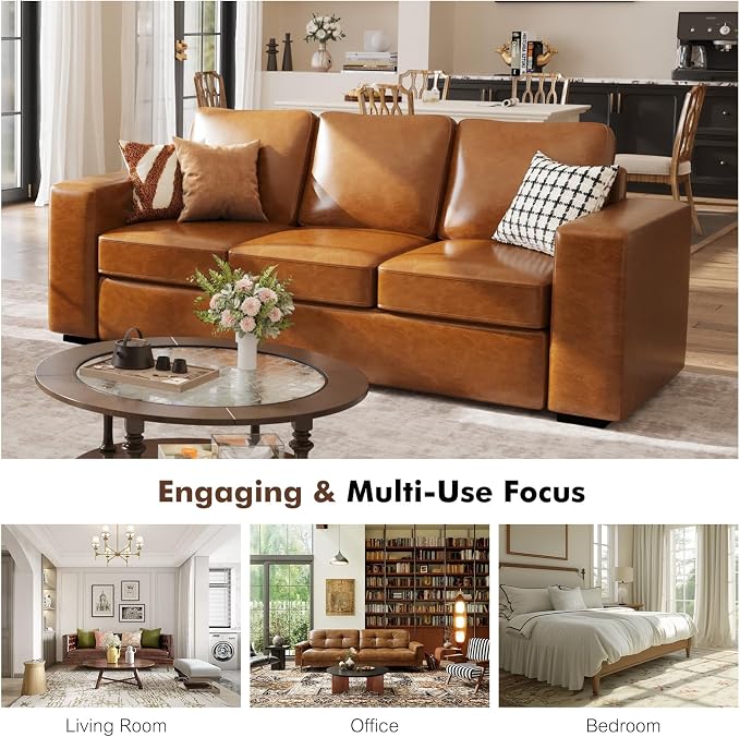 ABCASA Oversized 85" Sofa Couches - Image 3