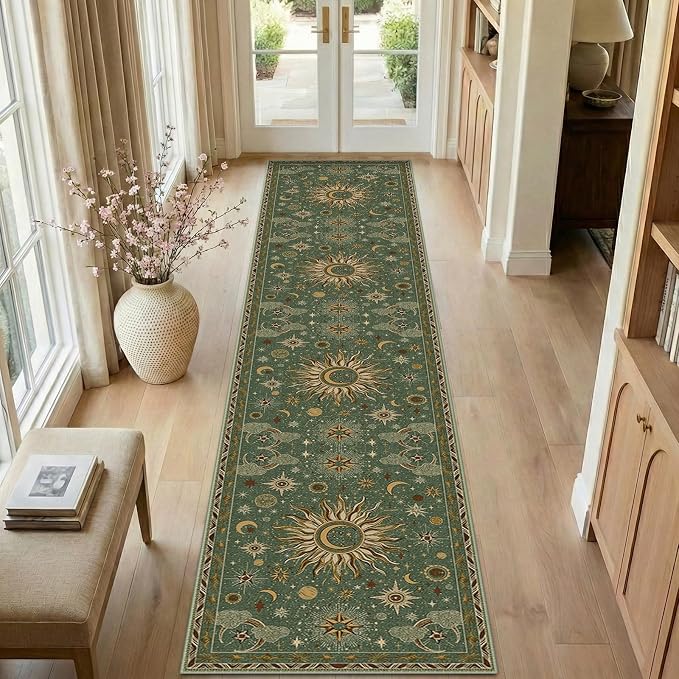 Vacuum-Friendly, 2x10 Washable Area Rug - Image 2