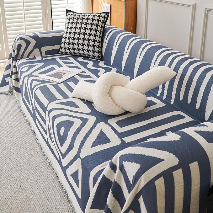VClife Bohemian Couch Covers for Dog, Anti Slip Sofa Cover for Sectional Couch - Image 6