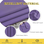NICETOWN Lilac Purple Blackout Doorway Curtains 80 inch Length 2 Panels - Image 3