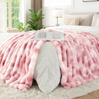 Luxury Faux Rabbit Fur Twin Blanket - Image 5