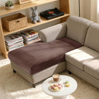 Hokway Velvet Couch Cushion Covers Chaise Cover Water Resistant Seat Covers - Image 2