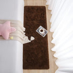 Chicrug Soft Runner Rug for Bedroom Living Room Plush Fluffy Rug 2x8 | Shag - Image 4