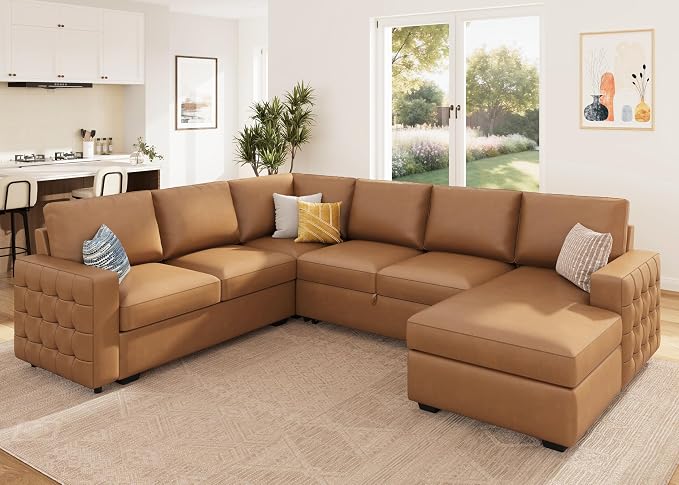 HONBAY Sleeper Sectional Couch - Image 6