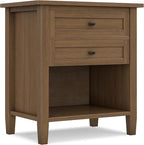 SIMPLIHOME Warm Shaker Nightstand - Image 8