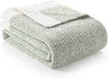 Snuggle Sac Sage Green Throw Blanket 50"x70", Super Soft Warm Microfiber by SnuggleSac