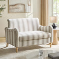 EcoHarbor Living 50.5" Mid-Century Modern Couch, Upholstered Sofa by ECOHARBOR