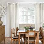 Natural Linen Pinch Pleated Curtains 120 Inches Long W40xL120 | Pleated Drapes - Image 6