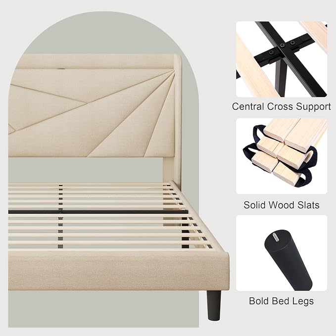 Feonase Full Size Bed Frame - Image 6
