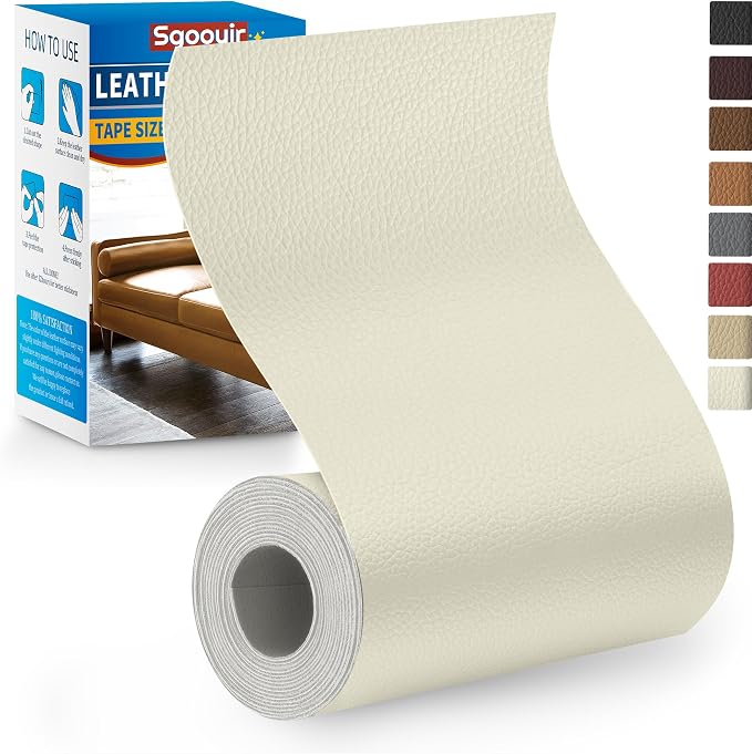 Leather Repair Patch Tape Kit, Vinyl Kit by Sgooyir