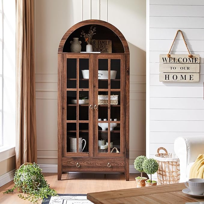 RowyPoey Farmhouse Arched Cabinet by RowyPoey