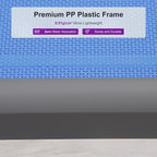 PURPLE LEAF Patio Chaise Lounge Chair Set Outside Aluminum Plastic Stackable - Image 5