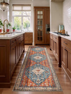 SERISSA 3x8 Washable Non Slip Boho Runner Rug - Image 7