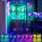 Aheaplus Corner Bar Cabinet - Image 6