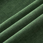 MIULEE Moss Green Chenille Couch Throw Pillow Covers, 20x20 | Set of 2 - Image 2