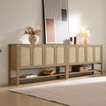 SICOTAS Rattan Sideboard Buffet Cabinet by SICOTAS
