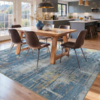 5x7 Ft Area Rugs for Living Room, Soft Non-Slip Washable Rugs Modern Abstract - Image 9