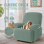 TAOCOCO Oversized Recliner Chair Covers, 1 Seater Streach Recliner Covers Soft - Image 2