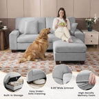 DOPEDIO L-Shaped Sectional Sofa - Image 3