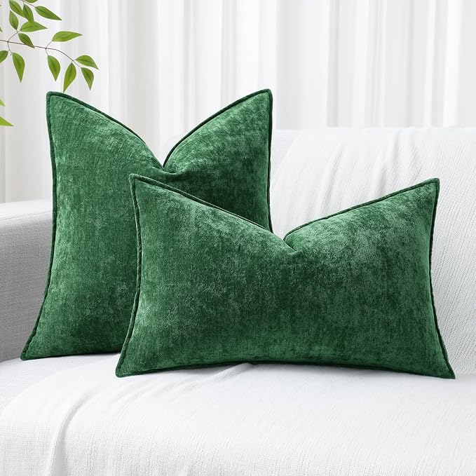 decorUhome Summer Couch Throw Pillow Covers 18x18 Set of 2, Decorative Soft - Image 5