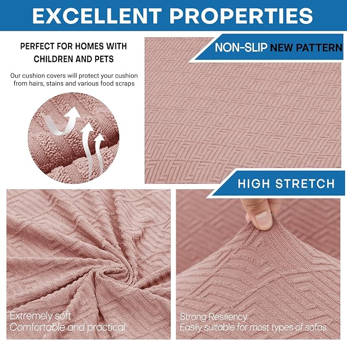 XINEAGE New 4 Pieces Couch Covers - Image 5