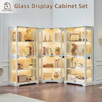 LELELINKY Farmhouse Display Cabinet - Image 9
