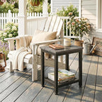 ODK Outdoor Double Side Table, Adirondack Patio End Table - Image 2