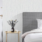 Beige Grey Grasscloth Wallpaper Peel and Stick 15.74" X 472.44" Removable - Image 5