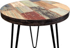 Greenage Reclaimed Wood End Table Bedroom - Image 7