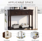 Harper & Bright Designs TREXM Daisy Series Console Table Traditional Design - Image 7