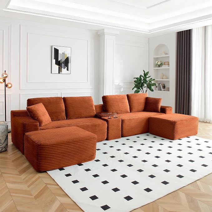 125" Oversized Sectional Couches - Image 6