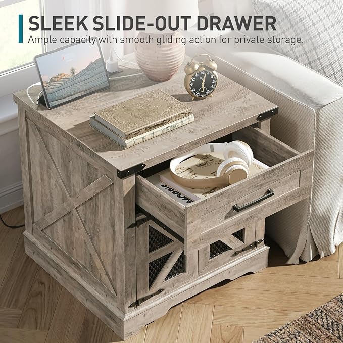 RALGEND Farmhouse End Table - Image 5