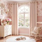 NICETOWN 100% Absolutely Blackout Linen Curtains - Image 7