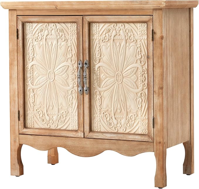 RoyalCraft Sideboard Buffet Kitchen Storage Cabinet, Solid Wood Credenza Accent - Image 8