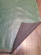 Hunter Green Soft Faux Leather Fabric PU Leather by The Yard Synthetic Pleather - Image 8